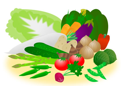 食材のイラスト